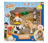 Bandai - La Fattoria di Zenone - Confezione 5 Super Figure La Fattoria Di Zenone AR85500 Multicolore Esplora il Mondo con il Pacchetto Super Figure Zenon, Divertimento Totale.