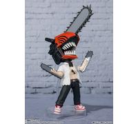 Bandai Tamashii Nations Figuarts Mini Chainsaw Man Figure 10 Cm Argento