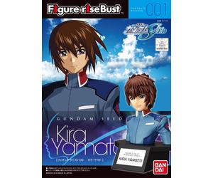 BANDAI Figure-rise Bust 001 Kira Yamato / Gundam SEED Plastic Model Kit