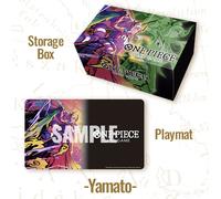 BANDAI GAMES - ONE PIECE CARD GAME - PLAYMAT & STORAGE BOX SET - YAMATO - ENG
