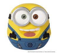 BANDAI, Giocattolo elettronico I Minions, Squeeze! Minion Bob, 91195, Scopri i Suoni divertenti quando lo stringe, Include 4 modalità Grido, DoReMi, Melodia e Gioco