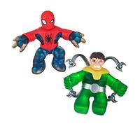 Bandai - Goo JIT Zu- Confezione da 2 eroi Marvel Spidreman VS Dr Octopus - CO41378