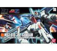 BANDAI Gundam 1/144 HGUC MSZ-010 ZZ Gundam A.F.U.C. Tuta mobile trasformabile