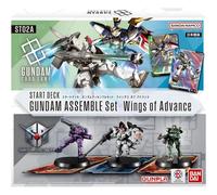 BANDAI Gundam Assemble Set Wings Of Advance Starter Deck ST02A TCG GIAPPONE
