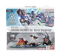 BANDAI Gundam Card Game Start Deck Gundam Assemble Set Heroic Beginnings [ST01A]