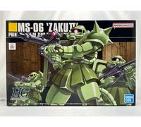 BANDAI Gundam Gunpla 1/144 HGUC Gundam MS-06 Zaku II Plastic Model Kit