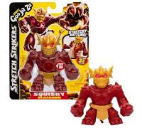 Heroes of Goo Jit Zu BANDAI Action Figure, Scopri gli Stretch Strikers Figura Blazagon, Stretch Strikers, Stretch Strikers, Multicolore CO42780