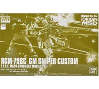Bandai Hg 1/144 RGM-79SC GM Cecchino su Misura Kit Modello Gundam Il Origin MSD
