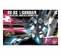 BANDAI HG Gundam 1/144 RX-93 v Gundam Amuro Ray Use Plastic Model Kit HGUC Japan