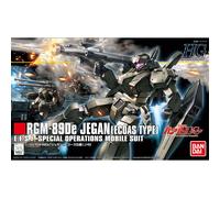 BANDAI HG Gundam UC 1/144 RGM-89De JEGAN Ecoas Type Plastic Model Kit dal Gia...