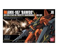 BANDAI HG Gundam ZZ 1/144 AMX-107 BAWOO Plastic Model Kit Giappone