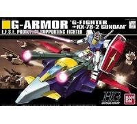 Bandai Hguc 1/144 G-Armor G-Fighter + RX-78-2 Gundam Modello Plastica Kit Japan