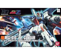 Bandai Hguc 1/144 MSZ-010 Zz Gundam Modello Plastica Kit Mobile Suit