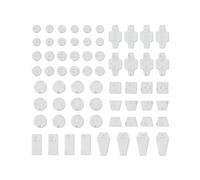 Bandai Hobby, 30 mm, individuelles Material (Dekorationsteile 1, weiß)