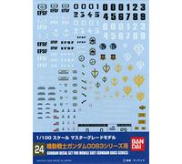 Bandai Hobby - GD-24 MG Gundam 0083 Decalcomania multiuso, Bandai Spirits Hobby