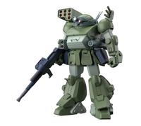 Bandai Hobby HG Scopedog Turbo Custom - Model Kit High Grade - Model in Plastica Armored Trooper VOTOMS - Scala 1/20 - Figura d'azione articolata con armi pesanti - Costruzione semplice