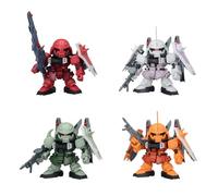 BANDAI Hobby KIT BB Senshi Gundam ZGMF ZAKU Serie Set