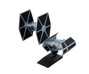 Bandai Hobby Kit - Star Wars Veicolo Modello 007 Tie Advanced X 1 & Fighter Set