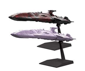 Bandai Hobby, Mecha Collection Space Battleship Yamato 2202 Classe Zeruguto Prima Classe Coleotteri Navi da Guerra Impostato plastica, multicolore