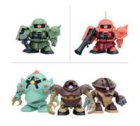 Bandai Hobby Mobile Suit Gundam BB Senshi Mobile Suit Gundam Principato di Zeon Mobile Suit Set SD Model Kit