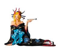 Ichibansho One Piece Glitter Of Ha Black Maria Figure 16 Cm Multicolor