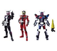 Bandai Kamen Masked Rider Zi-O RKF Rider Armor Series Zi-O & Geiz & Build Armer