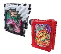 BANDAI Kamen Rider Saber DX PRIMITIVE DRAGON E ELEMENTAL DRAGON BOOK SET NUOVO