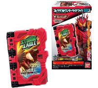 Bandai Kamen Rider Saber libro da collezione Wonder Ride SG03 STORM EAGLE 8 p...