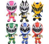 Bandai Kishiryu Sentai Ryusouger peluche giocattolo set 6 pezzi dal Giappone