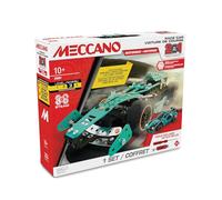 BANDAI - Meccano Auto da Corsa 2 in 1 - Kit di Costruzione 2 Modelli Formula 1-353 pezzi, attrezzi, istruzioni - Kit Attività assemblaggio auto F1 supercar - Giocattolo Bambini 10+ - APM20108