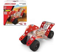 BANDAI - Meccano Quad Bike - Set di Costruzione - 85 pezzi, veri attrezzi, manuale incluso - Kit per assemblare un quad - Livello Principiante - Giocattolo per bambini dai 10 anni - APM11114
