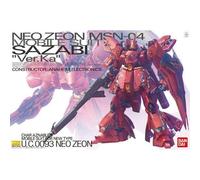 Bandai MG 1/100 MSN-04 Sazabi Versione Ka Modello Plastica Kit Char's Contatore