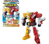 Bandai Mini Pla Kikai Sentai Zenkaiger Zenkai Gattai Series 01 Juragaon 9 pezzi