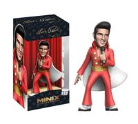 BANDAI - Minix Figura da collezione 12 cm - Elvis Costume Rosso - Collezionabili per esposizione - Idea Regalo - Giocattoli per Bambini E Adulti - Fan TV (MN18918)