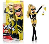 BANDAI - Miraculous Ladybug - Bambola 26 cm - Queen Bee - Licenza ufficiale Miraculous - Manichino snodato di Queen Bee - Giocattolo per bambini dai 4 anni in su - P50003