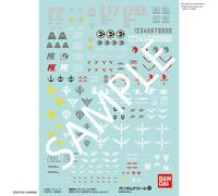 BANDAI MODEL KIT GUNDAM DECAL 107 GUNDAM UC 1 ACCESSORI