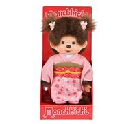 BANDAI Monchhichi Kimono Rosa - Peluche Scimmietta