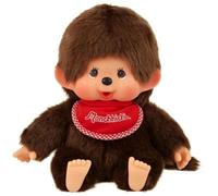 BANDAI Monchhichi Maxi 40 cm Seduto - Grande Peluche | Peluche iconico da 40 cm, morbido e fedele all’originale, dai 2 anni in su - SE226641
