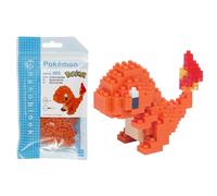 Nanoblock Pokemon Charmander Mini Puzzle 120 Pezzi Regalo Magnifico NBPM-002