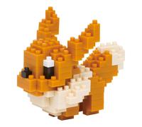 Bandai - Nanoblock - Eevee - Pokémon - Mini statuina in mattoncini - Gioco di co