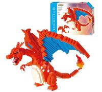 Bandai - Nanoblock - Figurina Pokémon - Charizard - Mini Figurina 860 pezzi - Gioco di costruzione figurina modello drago - Kit Costruzione Giocattolo Bambino 12 anni e + Adolescenti Adulti - NBPM80