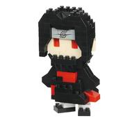 Bandai - Nanoblock - Itachi Uchiwa - Mini statuina in mattoncini - Gioco di cost