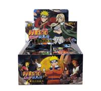 Bandai Naruto Series Trading Collection Card Game Anime Peripheral Blind Box Warlock Sasuke Regalo per Bambini