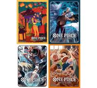 Bandai one piece Scheda Ufficiale Manicotto 7 Tutti 4 Tipo Set Giappone