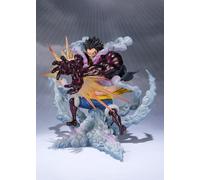 TAMASHII NATIONS Figuarts Zero Monkey.D.Luffy-Gear 4 Leo Bazooka One Piece Statue