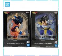 Bandai Original BANPRESTO Dragon Ball Z MATCH MAKERS Son Goku Vegeta PVC Anime Figure Modello da Collezione Giocattolo Regalo
