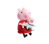 Bandai Peppa Pig con bambino 33 cm