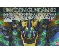 Bandai Pg 1/60 Rx-0 Unicorn Gundam 02 Banshee Norn Final Battle Ver Modello Kit