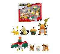 Bandai 8 Battle Bandai Figurine - Pokémon - Pikachu, Evoli, Dratatin, Togepi, Ca