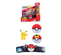BANDAI - Pokémon - Clip 'N' Go Belt - 1 Belt, 1 Poké Ball, 1 Repeat Ball and 1 5